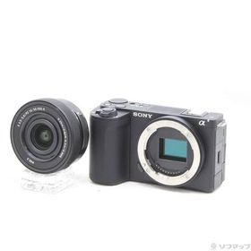 〔中古〕SONY(ソニー) VLOGCAM ZV-E10 II パワーズームレンズキット ブラック ZV-E10M2K B〔198-ud〕