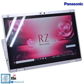 SIMフリー 2-in-1 10.1型 WUXGA Panasonic Let's note RZ6 Core i5-7Y57 m.2SSD256G メモリ8G Webカメラ Wi-Fi Windows10