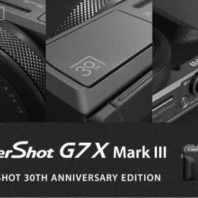PowerShot G7 X Mark III PowerShot 30th