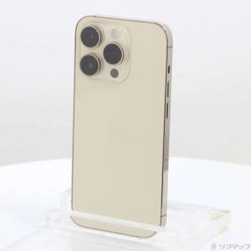 ソフマップ 〔中古品〕 iPhone14 Pro 128GB ゴールド MQ073J／A SIMフリー【348】