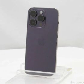ソフマップ 〔中古品〕 iPhone14 Pro 128GB ディープパープル MQ0F3J／A SIMフリー【348】