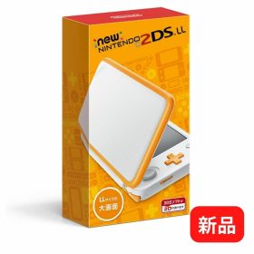 【未使用】【在庫残1】【安心保証】【店舗印あり】ニンテンドー 任天堂 Nintendo New2DSLL New2DS 2DS LL ホワイト × オレンジ 白 orange ゲーム ゲーム機 レトロ 本体 未使用 【レビューキャンペーン実施中】