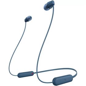 ソニー(SONY) ワイヤレスイヤホン WI-C100:Bluetooth対応/25時間スタミナ/IPX4防滴/DSEE搭載 ブルー WI-C1