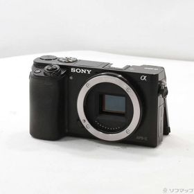 〔中古〕SONY(ソニー) α6000 ボディ ブラック ILCE-6000〔368-ud〕