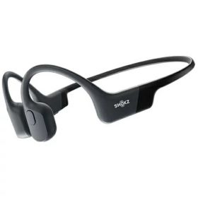 SHOKZ｜ショックス ブルートゥースイヤホン 耳かけ型 骨伝導 OpenRun ブラック SKZ-EP-000003 [ワイヤレス(ネックバンド) /骨伝導型 /Bluetooth対応]【rb_audio_cpn】