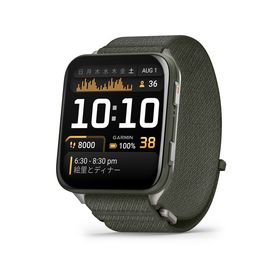 ガーミン Venu X1 Moss 【Suica対応】スマートウォッチ 010-02980-22[0100298022] 返品種別A