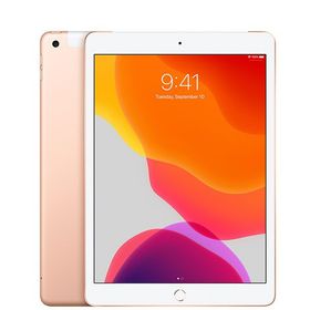 【中古】 iPad7 Wi-Fi+Cellular 32GB 10.2インチ ゴールド A2198 ipd7mtm1225