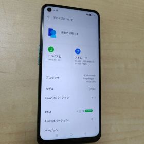 美品 OPPO A54 5G SIMフリー 動作確認済 スヌーピーカバー付き