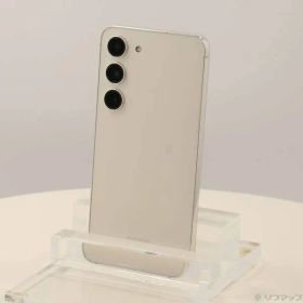 ソフマップ 〔中古品〕 Galaxy S23 256GB クリーム SCG19 au SIMフリー【368】