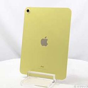 iPad 第10世代 256GB イエロー MPQA3J／A Wi-Fi ［10.9インチ液晶／A14-Bionic］