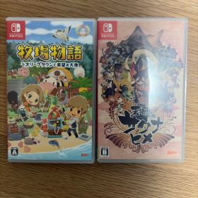 牧場物語 再会のオリーブタウン & 天穂のサクナヒメ