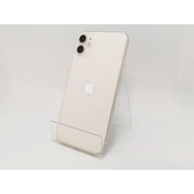 【中古】Apple SoftBank 【SIMロック解除済み】 iPhone 11 64GB ホワイト MWLU2J/A【津田沼】保証期間１ヶ月【ランクC】
