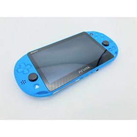 【 中古 】 PlayStation Vita Wi-Fiモデル アクア・ブルー(PCH-2000ZA23)