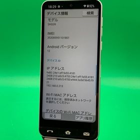 ★美品 BASIO active 64GB シルバー SIMフリー KDDI ○