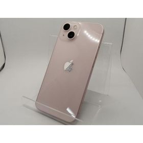 【中古】Apple docomo 【SIMフリー】 iPhone 13 256GB ピンク MLNK3J/A【川崎駅前】保証期間１ヶ月【ランクC】
