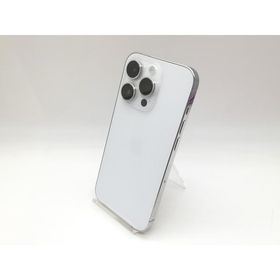 【中古】Apple SoftBank 【SIMフリー】 iPhone 14 Pro 256GB シルバー MQ0Y3J/A【吉祥寺】保証期間１ヶ月【ランクC】