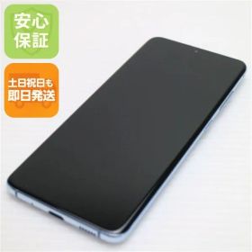 新品同様 SCG01 Galaxy S20 5G クラウドブルー スマホ 白ロム 土日祝発送OK 00000