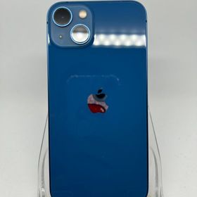 ●ハピネスネット SIMフリー iPhone13 128GB ブルー バッテリー77%