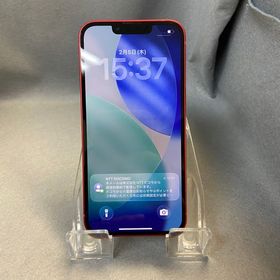 美品 国内版 SIMフリー iPhone13 256GB レット色
