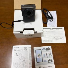【美品・即発送】Canon PowerShot V10 ブラック 動作確認済み
