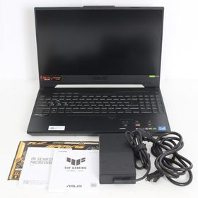 エイスース(ASUS)の【美品】ASUS TUF Gaming F15 FX507ZV4 FX507ZV4-I7R4060 メカグレー 15.6インチ ゲーミングノートパソコン エイスース 本体(デスクトップ型PC)
