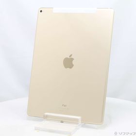 (中古)au iPad Pro 12.9インチ 第1世代 128GB ゴールド ML2K2J/A auロック解除SIMフリー(276-ud)