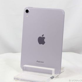 (中古)Apple iPad mini(A17 Pro) 128GB パープル MXPR3J/A SIMフリー(349-ud)