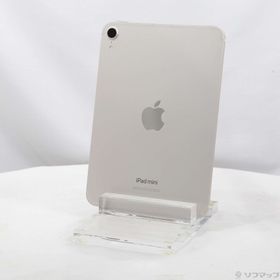 (中古)Apple iPad mini(A17 Pro) 128GB スターライト MXPQ3J/A SIMフリー(352-ud)