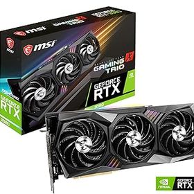 【中古】MSI GeForce RTX 3080 GAMING X TRIO 10G グラフィックスボード VD7348
