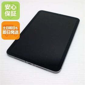 新品同様 SIMフリー iPadmini 第6世代 Cellular64GB スペースグレイ