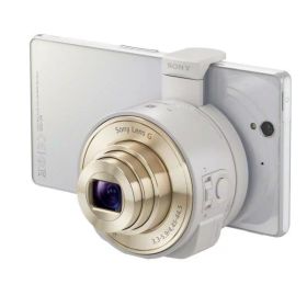 【中古】 SONY デジタルカメラ Cyber-shot レンズスタイルカメラ QX10 ホワイト DSC-QX10-W 当店保証30日間 人気 ミラーレス 一眼レフ 交換レンズ カメラ
