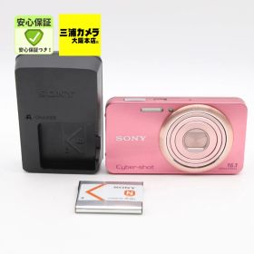 【極上品】 SONY Cyber-Shot DSC-W570 ピンク 1610万画素CCD 光学5倍 デジタルカメラ #074VV0419