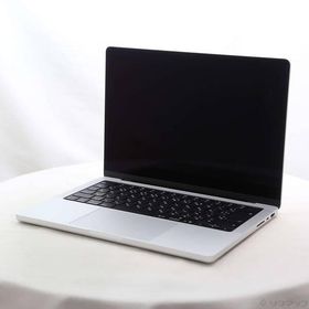 〔中古〕〔展示品〕 MacBook Pro 14.2-inch Late-2025 MDE44J／A Apple M5 10コアCPU_10コアGPU 16GB SSD512GB シルバー 〔macOS v26.3.2〕〔198-ud〕