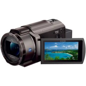 【中古】 SONY(ソニー) 4K ビデオカメラ Handycam FDR-AX45A(2022年モデル) ブロンズブラウン 内蔵メモリー64GB 光学ズーム20倍 空間光学手ブレ補正 FDR-AX45A TI 当店保証30日間 人気 ミラーレス 一眼