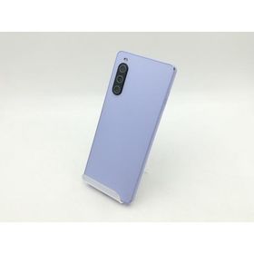 【中古】SONY au 【SIMフリー】 Xperia 10 V ラベンダー 6GB 128GB SOG11【神戸】保証期間１ヶ月【ランクC】