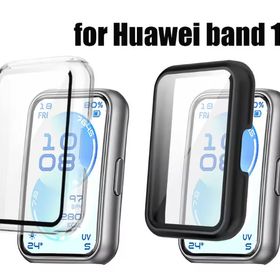 【ゆうパケット対応】Huawei Band 11 ガラス 保護 ケース 防水 カバー フィルム ケース 交換ケース 保護ケース 液晶画面保護 PC 保護カバ