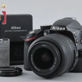 【中古】Nikon ニコン D3200 18-55 VR レンズキット ブラック