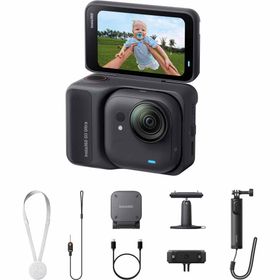 Insta360 アクションカメラ「Insta360 GO Ultra」クリエイターバンドル（ミッドナイトブラック） CINSABEA-GOULTRA06返品種別B