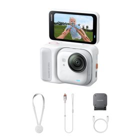 【長期保証付】Insta360 Insta360 GO ULTRA アークティックホワイト 4Kアクションカメラ 通常バンドル CINSABEA-GOUltra01 国内正規品