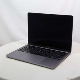 (中古)MacBook Pro 13.3-inch Late-2020 MYD82J/A M1 8コアCPU_8コアGPU 8GB SSD256GB スペースグレイ (14.7 Sonoma)(295-ud)