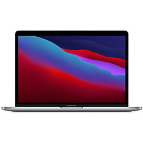 (中古)MacBook Pro 13.3-inch Late-2020 MYD82J/A M1 8コアCPU_8コアGPU 8GB SSD256GB スペースグレイ (15.3 Sequoia)(258-ud)