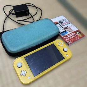 Nintendo Switch Lite 黄色 本体 充電器 ケース 脳トレ付き