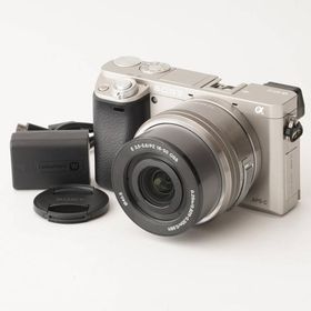 ソニー SONY α 6000 ILCE-6000 シルバー / E PZ 16-50mm F3.5-5.6 OSS