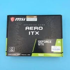 中古 MSI GeForce GTX 1650 AERO ITX 4G(GTX1650 4G GDR5) 3410014063 状態： C:並品