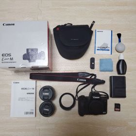 Canon EOS Kiss M2 レンズキット＋単焦点レンズ＋SDカード
