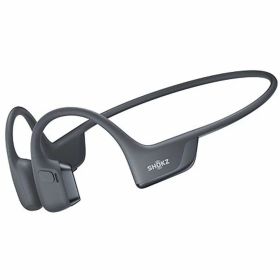 ショックス ワイヤレス 骨伝導イヤホン IP55 最大12時間 USB-C OpenRun Pro2 SKZ-EP-000030 ブラック系