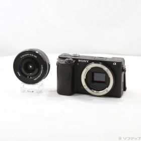 【中古】SONY(ソニー) α6400 ILCE-6400L パワーズームレンズキット ブラック 【198-ud】