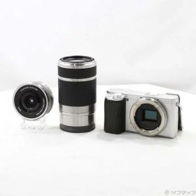 【中古】SONY(ソニー) α6400 ILCE-6400Y ダブルズームレンズキット シルバー 【198-ud】
