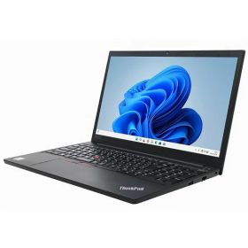送料無料 2019年モデル lenovo ThinkPad E15 Windows11 64bit WEBカメラ テンキー Core i5 10210U メモリー8GB 高速SSD256GB 無線LAN A4サイズ 15インチ フルHD液晶 中古ノートパソコン 中古 パソコン【30日保証】1752792