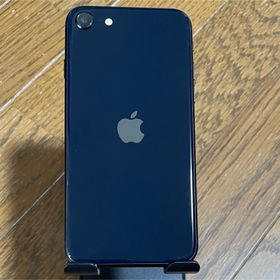 アイフォーン(iPhone)のiPhoneSE 第3世代 128GB ミッドナイト 本体のみ バッテリー交換済(スマートフォン本体)